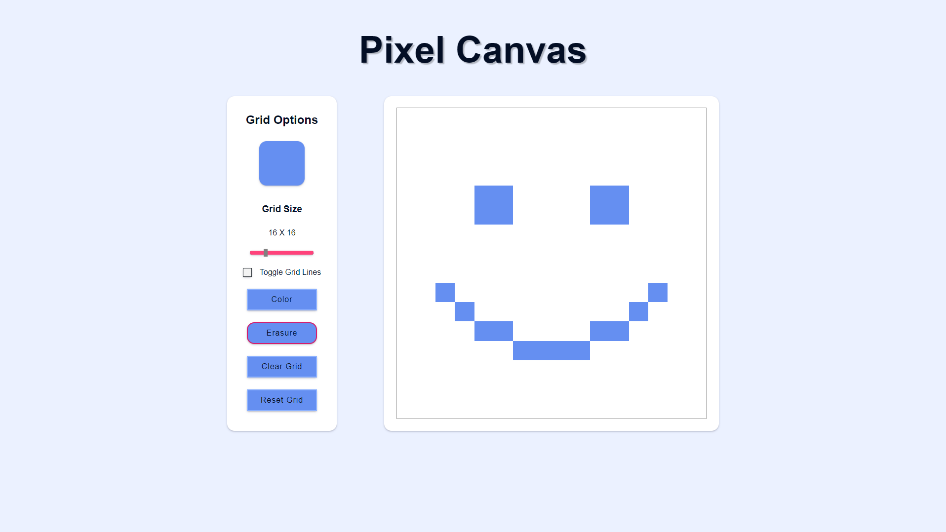 Pixel Canvas Display